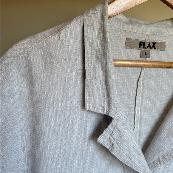 Vintage Flax Chore Coat Light Grey Excellent Condition - Picture 4 of 5